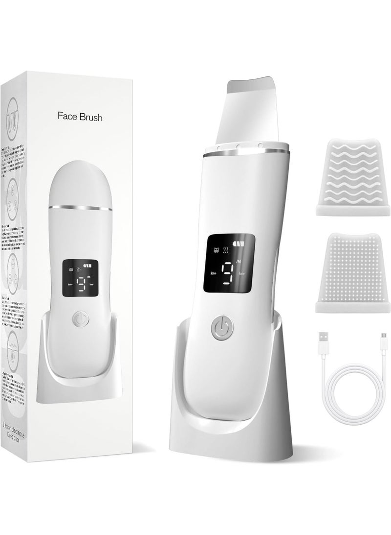 general Face Scrubber Skin Spatula - Blackhead Remover with 4 Modes, Pore Extractor Face Spatula Deep Cleansing for Facial Skincare Women Gift - Image 1